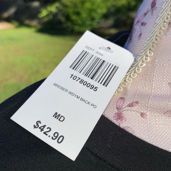 Justin Bieber what do you mean graphic crewneck sweatshirt - Picture 3 of 10